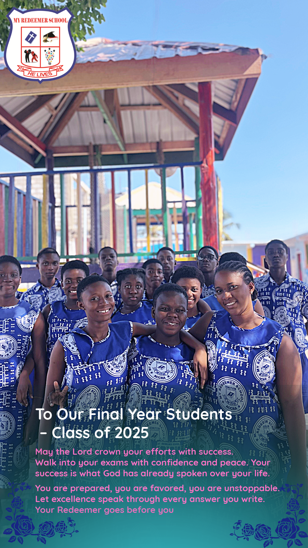 MESSAGE TO OUR B.E.C.E CANDIDATES 